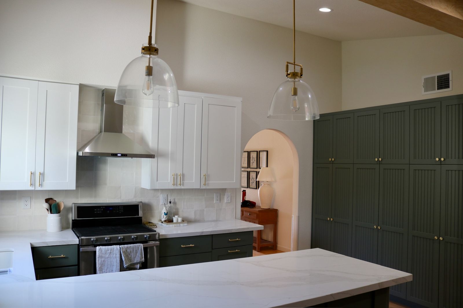 Modern kitchen where three fresh meals are prepared daily