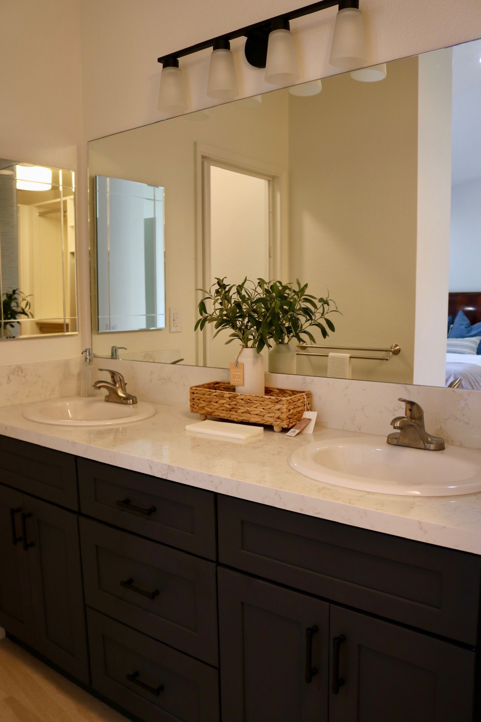 Second view of the master suite private bathroom