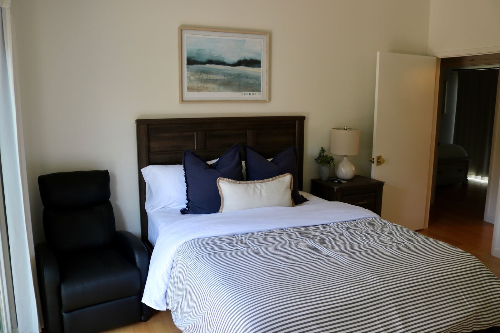 Private resident room four with comfortable furnishings